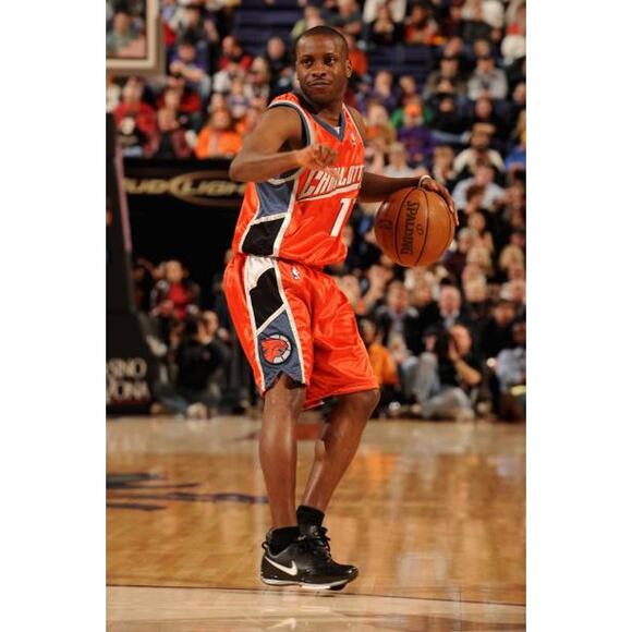 Charlotte Bobcats 2004-09 ADIDAS shorts Authentic 38 XL pants orange NBA vtg - Picture 11 of 13